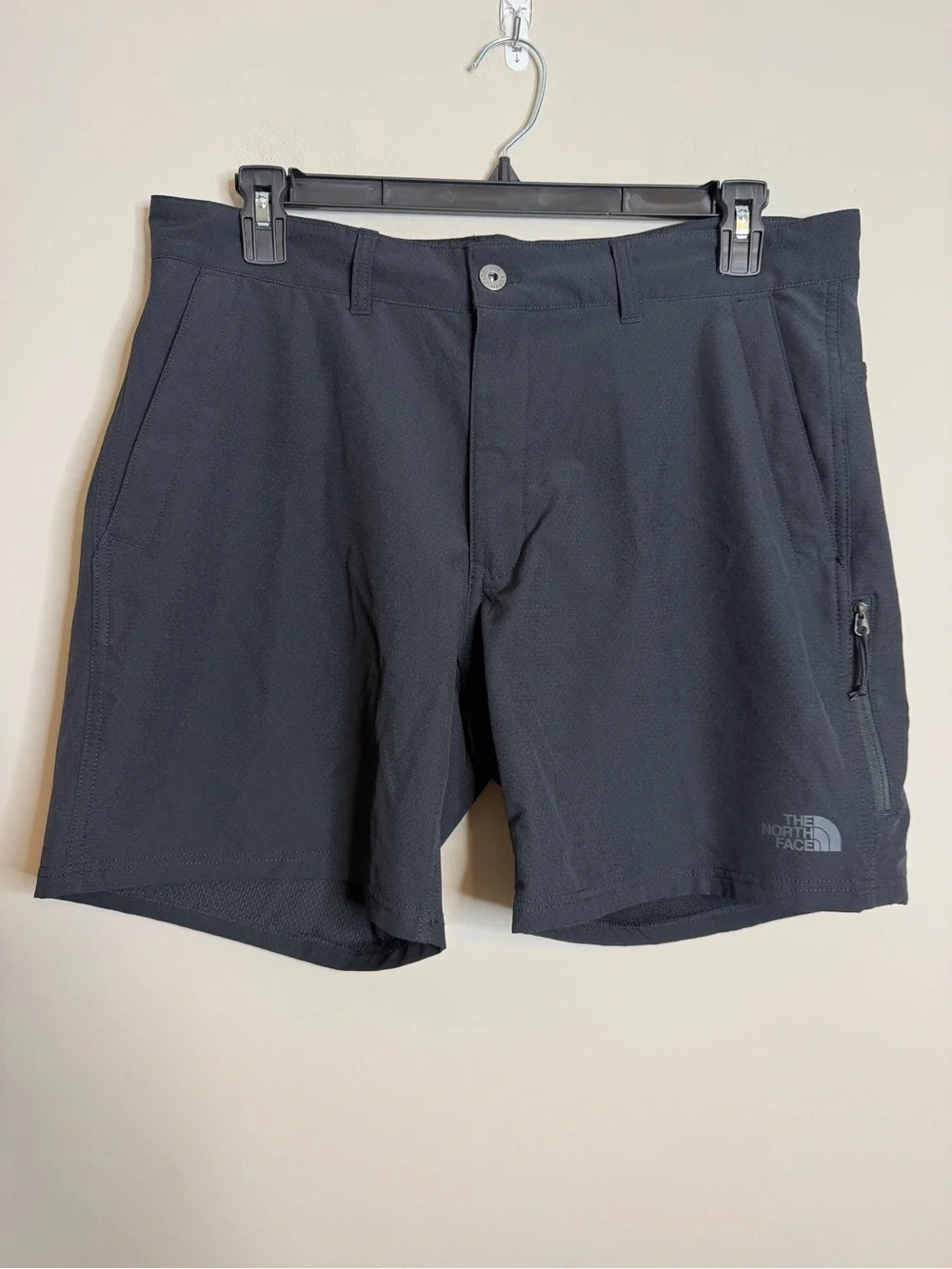 The North Face Men’s Rolling Sun Packable Flashdry Black Shorts NFOA3T2Q Size 35